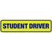 Student Driver Magnet Sign 3" x 12" (5 pcs.)