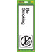 No Smoking Sign 3" x 9" (5 pcs.)