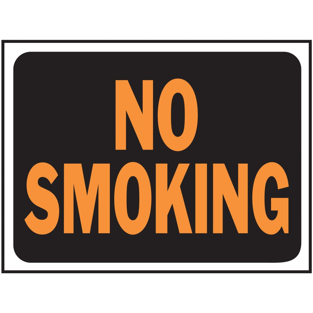 No Smoking Sign 8.5" x 12.5" (10 pcs.)