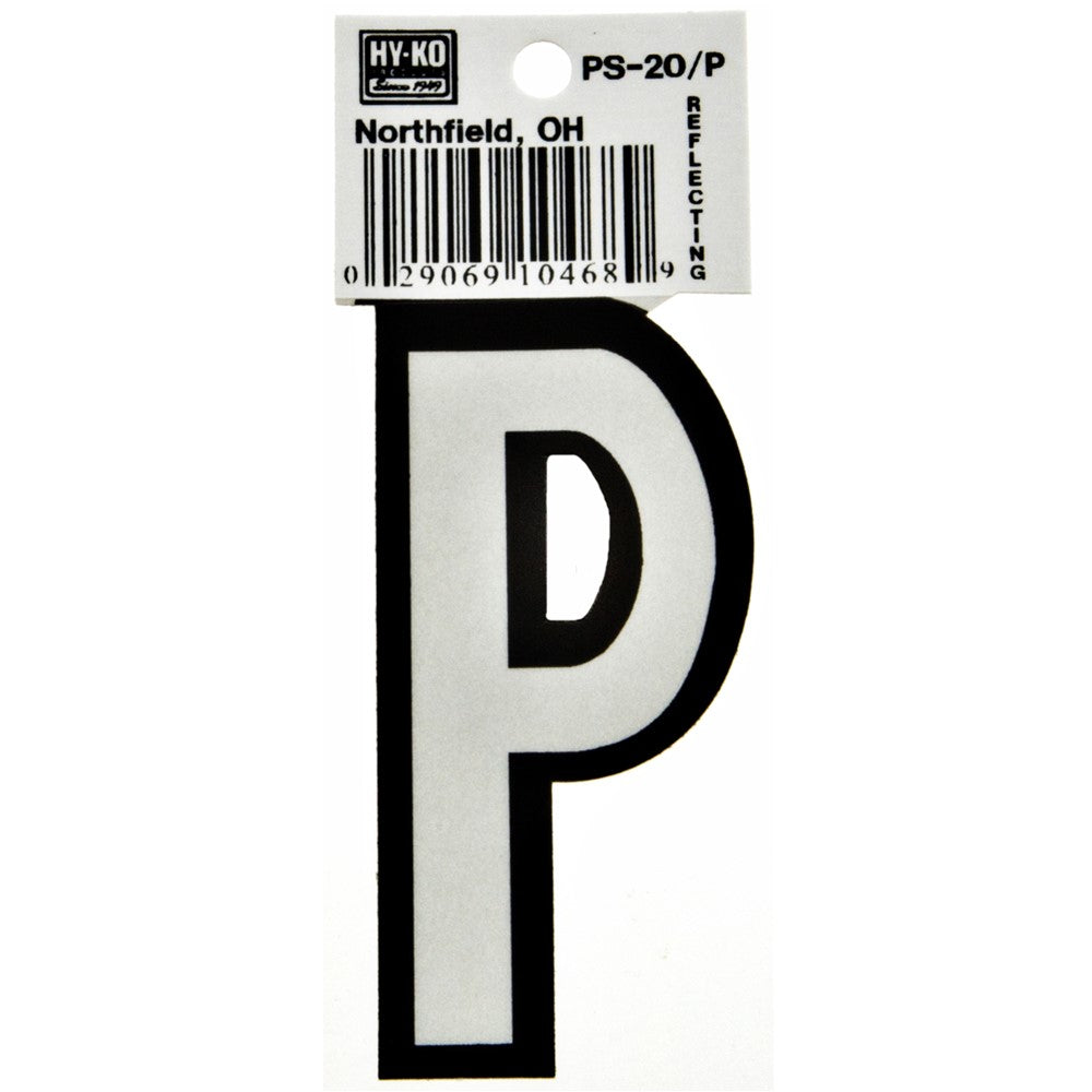 3.25" Boat Letter P (10 pcs.)