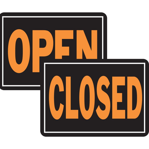 Open/Closed Reversible Sign 9.25" x 14" (12 pcs.)