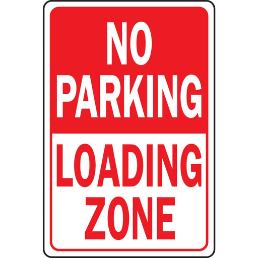 Loading Zone Sign 12" x 18" (1 pc.)