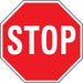 18" Stop Sign  12" x 18" (1 pc.)