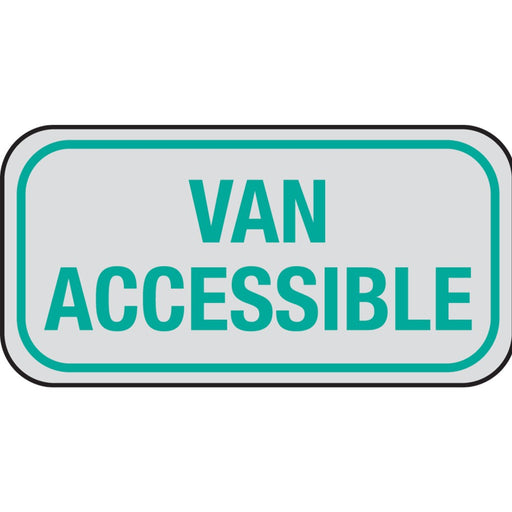 Van Accessible Reflective Sign 6" x 12" (1 pc.)