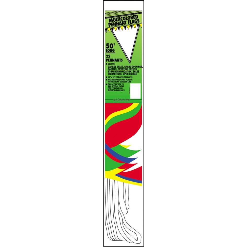 50Ft Bagged Pennant Flag  (1 pc.)