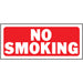 No Smoking Sign 6" x 14" (5 pcs.)