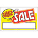 Garage Sale Bag Sign W/Frame Sign 14" x 20" (6 pcs.)