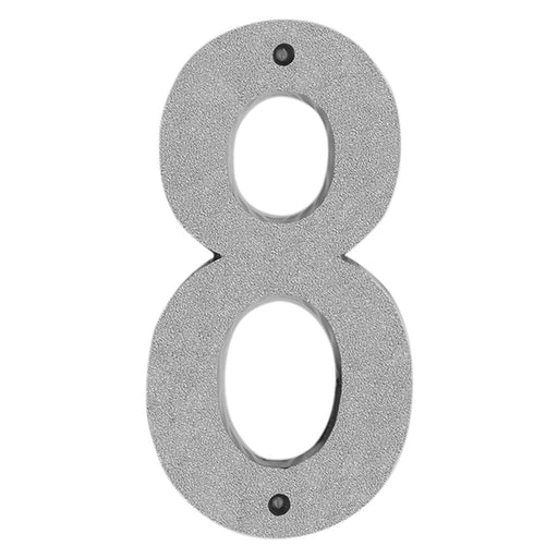 6" Reflective Plastic Number 8 (5 pcs.)