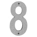 6" Reflective Plastic Number 8 (5 pcs.)