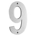 6" Reflective Plastic Number 9 (5 pcs.)