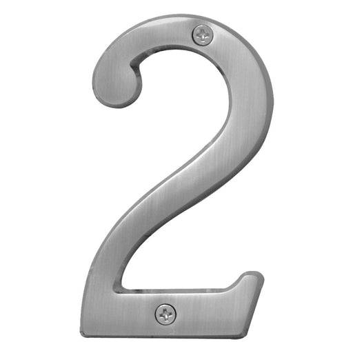 4" Satin Nickel Number 2 (3 pcs.)