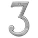 4" Satin Nickel Number 3 (3 pcs.)