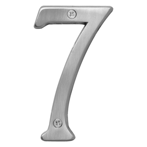 4" Satin Nickel Number 7 (3 pcs.)