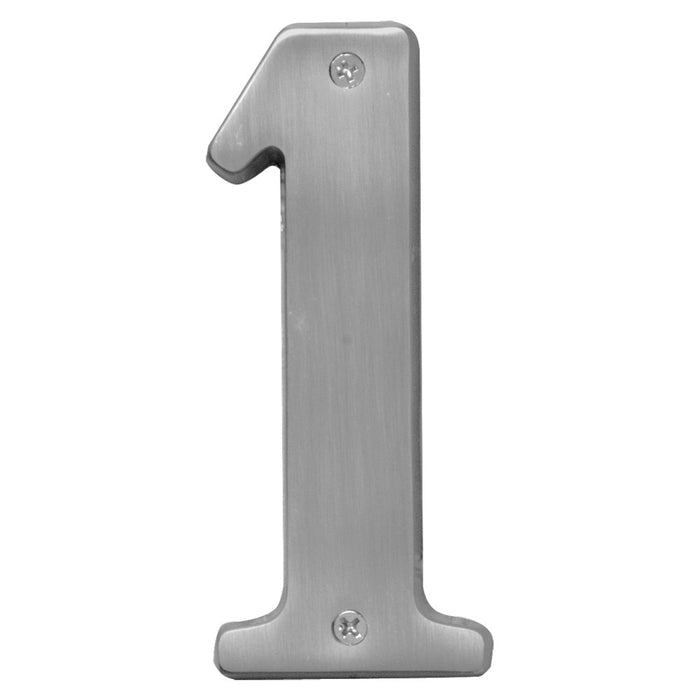 5" Satin Nickel Number 1 (3 pcs.)