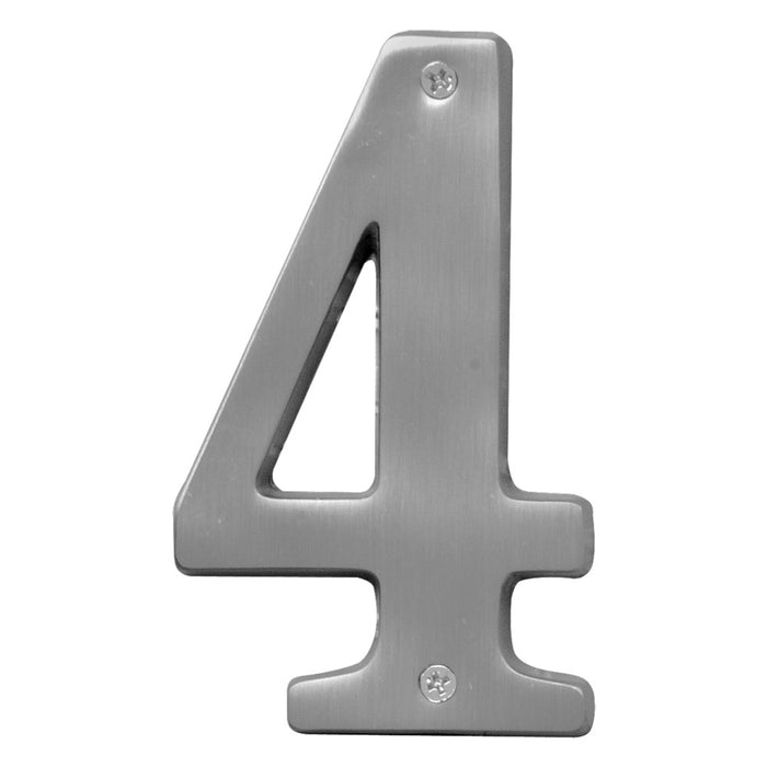 5" Satin Nickel Number 4 (3 pcs.)