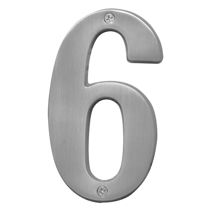 5" Satin Nickel Number 6 (3 pcs.)