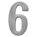 5" Satin Nickel Number 6 (3 pcs.)