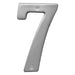 5" Satin Nickel Number 7 (3 pcs.)