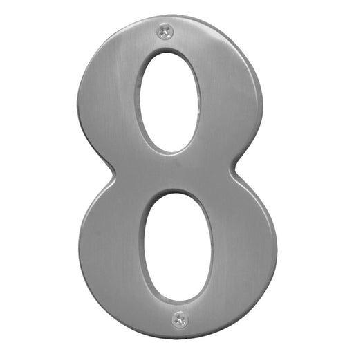 5" Satin Nickel Number 8 (3 pcs.)