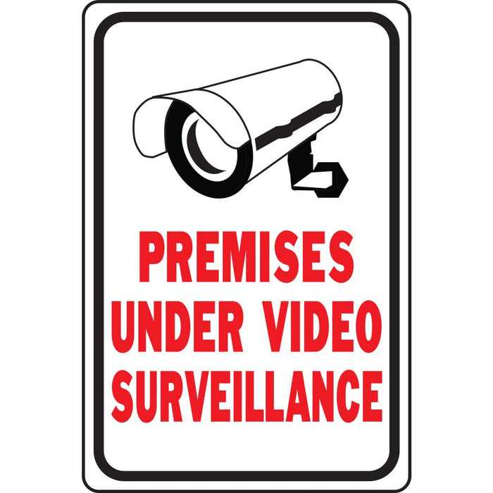 Video Surveillance Sign 12" x 18" (1 pc.)