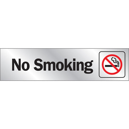 No Smoking Sign 2" x 8" (10 pcs.)