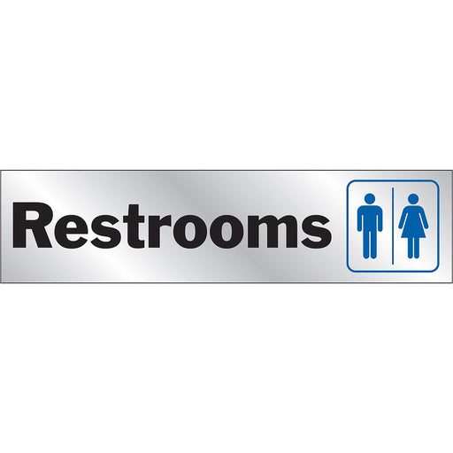 Rest Room Sign 2" x 8" (10 pcs.)