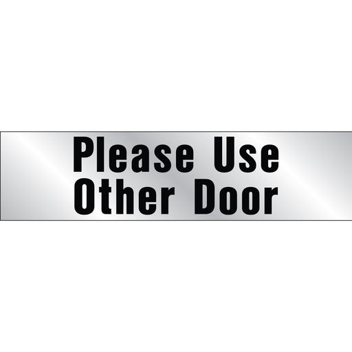 Please Use Other Door Sign 2" x 8" (10 pcs.)