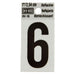 1.25" Reflective Number 6 (10 pcs.)