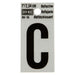 1.25" Reflective Letter C (10 pcs.)