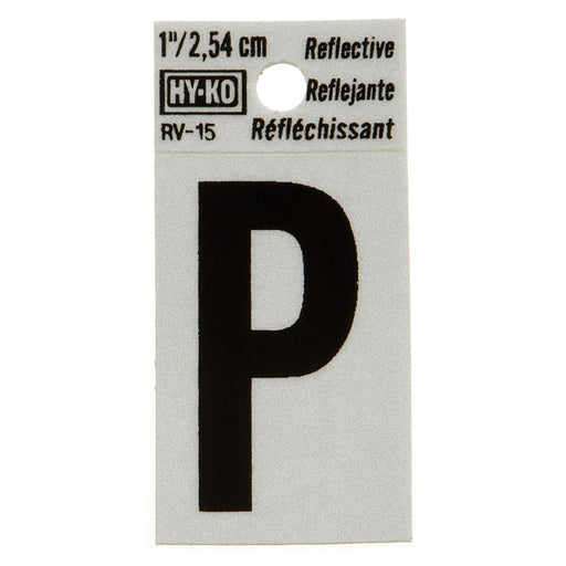 1.25" Reflective Letter P (10 pcs.)