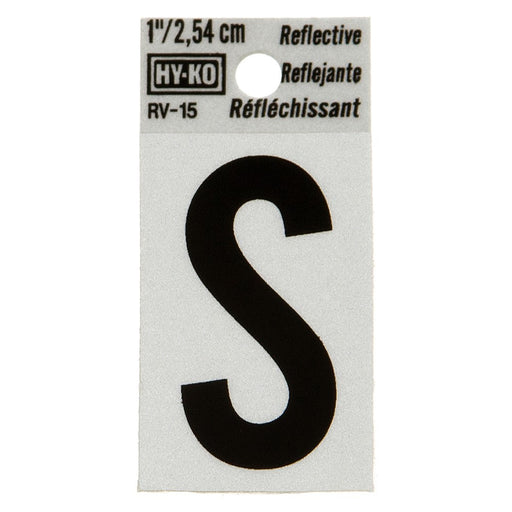 1.25" Reflective Letter S (10 pcs.)