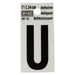 1.25" Reflective Letter U (10 pcs.)