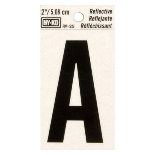 2" Reflective Letter A (10 pcs.)