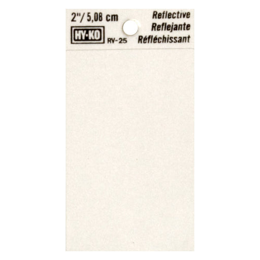 2" Reflective Blank (10 pcs.)