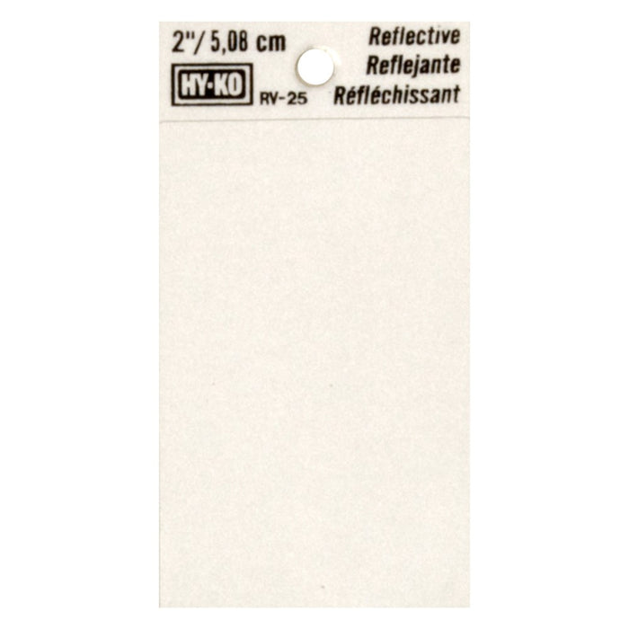 2" Reflective Blank (10 pcs.)