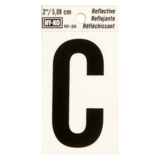 2" Reflective Letter C (10 pcs.)