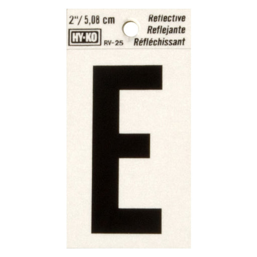 2" Reflective Letter E (10 pcs.)