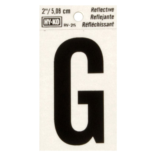 2" Reflective Letter G (10 pcs.)