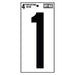 4" Reflective Number 1 (10 pcs.)