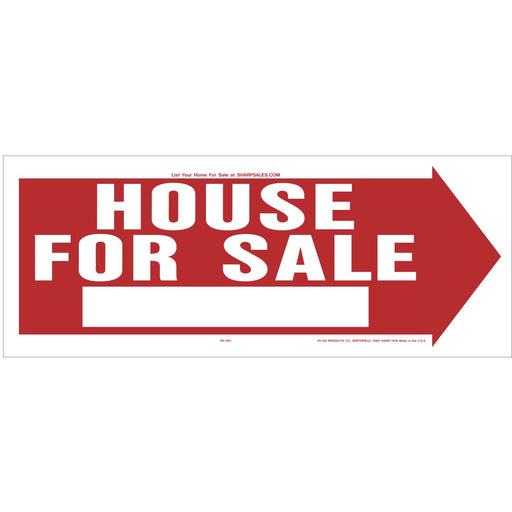 House For Sale Sign 6" x 23" (5 pcs.)