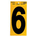 5" Yellow Reflective Number 6 (10 pcs.)