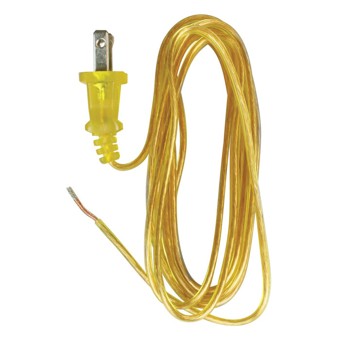 8' Gold Lamp Cord 18-2 SPT1 (1 pc.)