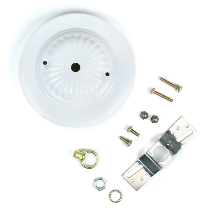 5" White Lamp Canopy Kit (1 pc.)