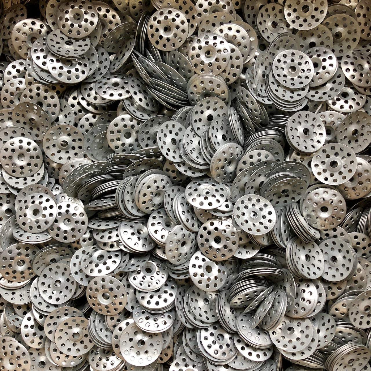 1" Zinc Plated Steel Plaster Washer Ceiling Buttons