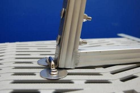 3-Step Heavy Duty Pontoon Dock Anodized Aluminum Ladder